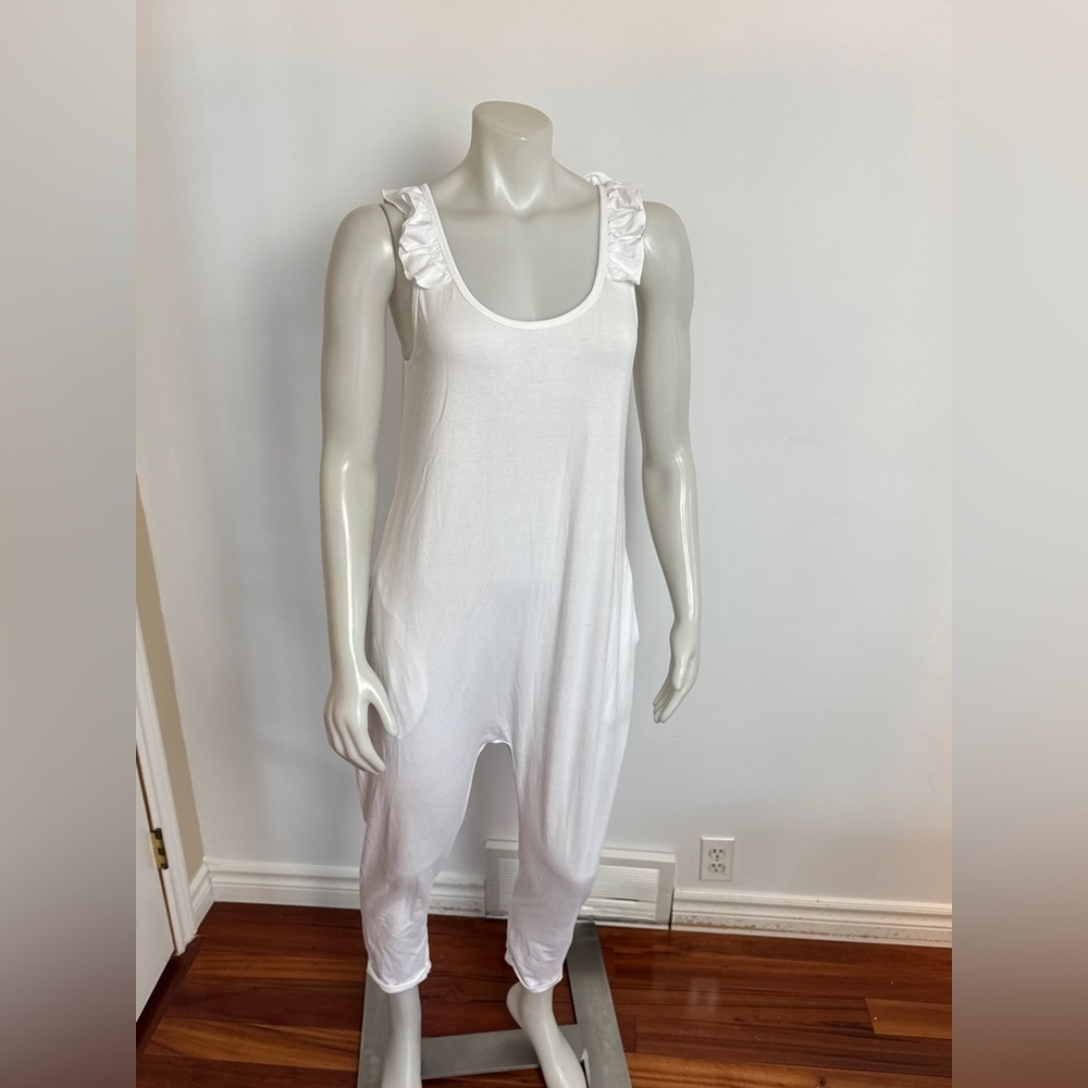 NWT 🇨🇦 SMASH & TESS - The Sweetheart Romper in White. Small - Picture 4 of 16
